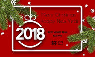 Merry Christmas and Happy New Year for Coming 2019